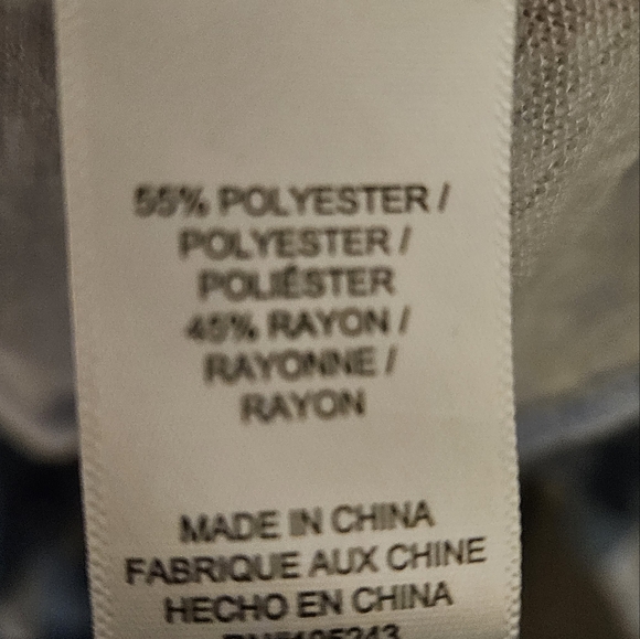 Bobeau blue and white stripped shirt with tie detail on the side size XL. - Picture 3 of 13